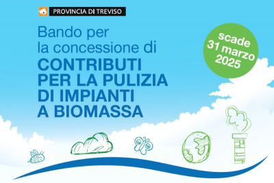 Pulizia Impianti di Riscaldamento a Biomassa: 100.000 di incentivo dalla Provincia di Treviso per cittadine e cittadini