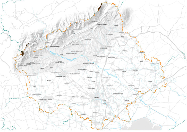 Mappa dell'area