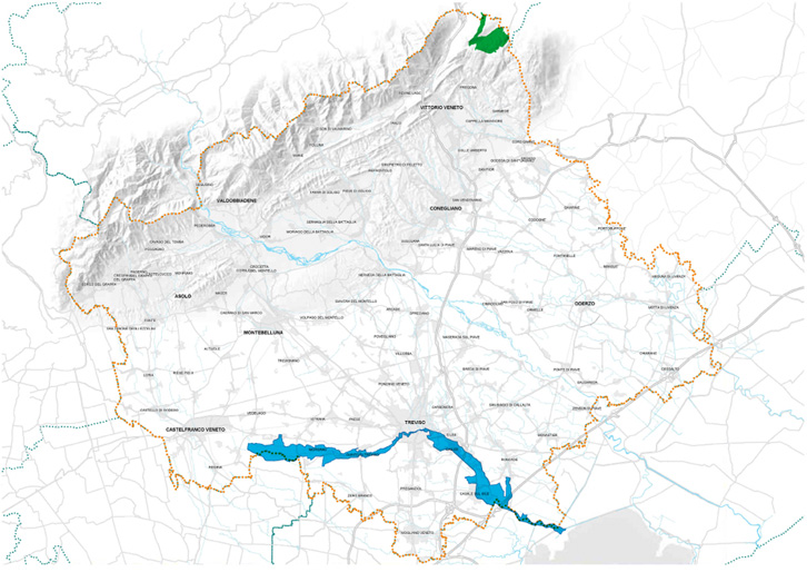 Mappa dell'area
