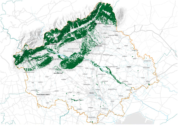 Mappa dell'area