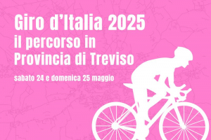 Giro d&#039;Italia 2025 in Provincia di Treviso: i dettagli sulle tappe nella Marca