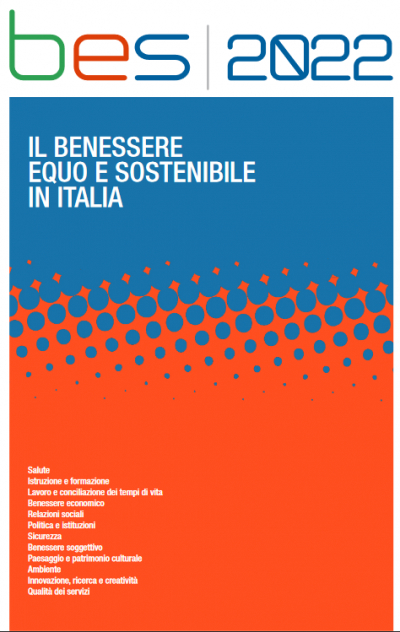 Istat: Rapporto sul Benessere equo e sostenibile 2022