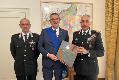 Ricevuto in Provincia il Comandante della Legione Carabinieri Veneto Giuseppe Spina