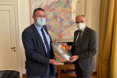 Visita in Provincia del nuovo Prefetto di Treviso Angelo Sidoti