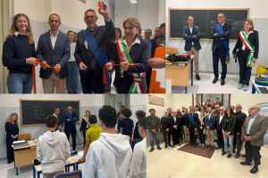 Completata la ristrutturazione del Liceo Flaminio di Vittorio Veneto: oggi il taglio del nastro della Provincia insieme agli Studenti