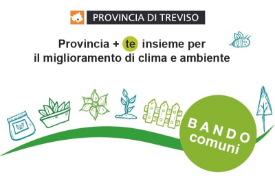Transizione ecologica: 500.000 euro dalla Provincia ai Comuni per realizzazione e riqualificazione delle aree verdi urbane